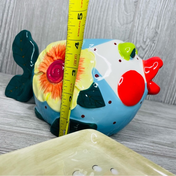 Under the Sea bu table tops unlimited bundle , planter , small bowls & plate - Picture 15 of 15